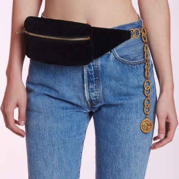 Chanel Vintage 90's Waist Fanny Pack Belt Bag - Picture 14 of 14